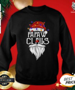 Official Santa Claus Papa Claus Ligh Christmas Sweatshirt - Design By Teeshirtbear.com