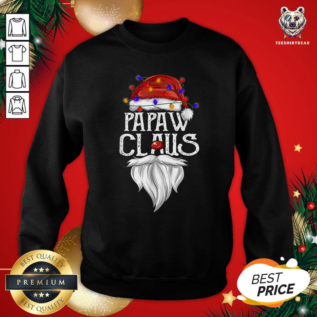Official Santa Claus Papa Claus Ligh Christmas Sweatshirt - Design By Teeshirtbear.com Official Santa Claus Papa Claus Ligh Christmas Sweatshirt - Design By Teeshirtbear.com