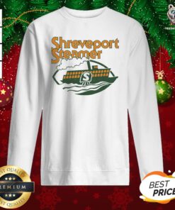 Official Shreveport Steamer Football Sweatshirt - Design By Teeshirtbear.com