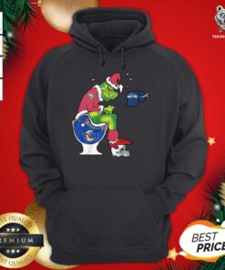 Official The Grinch San Francisco 49ers Shit On Toilet Los Angeles Rams And Other Teams Christmas Hoodie - Design By Teeshirtbear.com