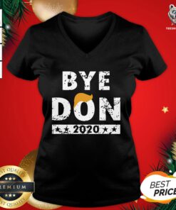 Original ByeDon Bye Donald Trump V-neck - Design By Teeshirtbear.com