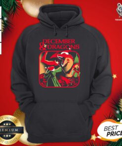 Original December And Dragons Hoodie - Design By Teeshirtbear.com