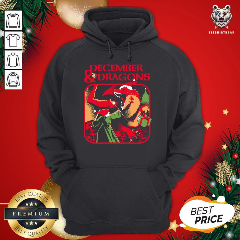Original December And Dragons Hoodie - Design By Teeshirtbear.com Original December And Dragons Hoodie - Design By Teeshirtbear.com