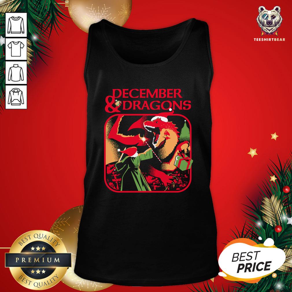 Original December And Dragons Tank Top - Design By Teeshirtbear.com Original December And Dragons Tank Top - Design By Teeshirtbear.com