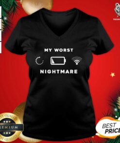 My Worst Nightmare V-neck - Design By Teeshirtbear.com