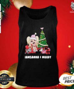 Original Sanna Iamsanna E Moody Christmas Sweat Tank Top - Design By Teeshirtbear.com