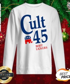 Perfect Donald Trump Slogan Quote Cult 45 Joke Parody Sweatshirt - Design By Teeshirtbear.com