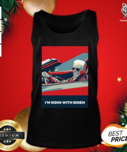 Perfect I'm Ridin With Biden Vote Joe Biden 2020 Us President Tank Top - Design By Teeshirtbear.com