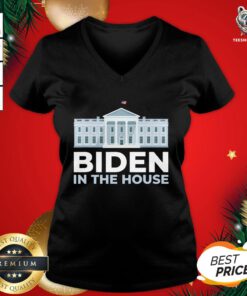 Perfect Joe Biden In The House V-neck - Design By Teeshirtbear.com