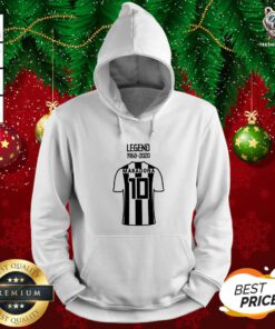 Legend 1960 2020 Diego Maradona 10 Hoodie - Design By Teeshirtbear.com