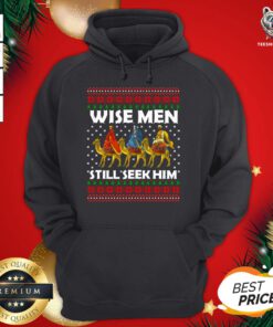 Perfect Wise Men Still Seek Him Ugly Christmas Sweater Hoodie - Design By Teeshirtbear.com