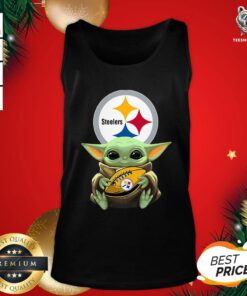 Premium Baby Yoda Steelers Tank Top - Design By Teeshirtbear.com