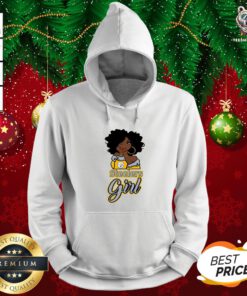 Premium Black Girl Pittsburgh Steelers Girl Hoodie - Design By Teeshirtbear.com