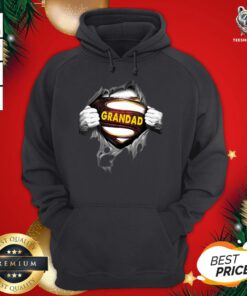 Premium Blood Inside Me Grandad Hoodie - Design By Teeshirtbear.com