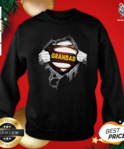 Premium Blood Inside Me Grandad Sweatshirt - Design By Teeshirtbear.com
