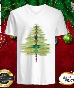 Premium Christmas Tree V-neck - Design By Teeshirtbear.com
