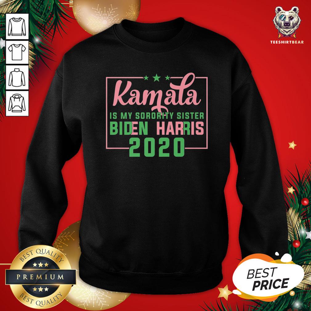 Premium Kamala Harris Is My Sorority Sister Biden Harris 2020 Sweatshirt - Design By Teeshirtbear.com Premium Kamala Harris Is My Sorority Sister Biden Harris 2020 Sweatshirt - Design By Teeshirtbear.com