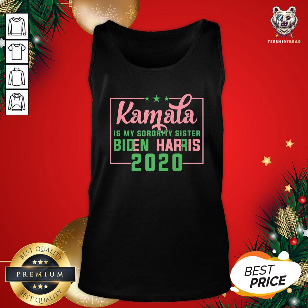 Premium Kamala Harris Is My Sorority Sister Biden Harris 2020 Tank Top - Design By Teeshirtbear.com Premium Kamala Harris Is My Sorority Sister Biden Harris 2020 Tank Top - Design By Teeshirtbear.com