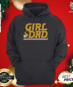 Premium Kansas City Girl Dad Football Hoodie - Design By Teeshirtbear.com