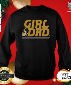 Premium Kansas City Girl Dad Football Sweatshirt - Design By Teeshirtbear.com