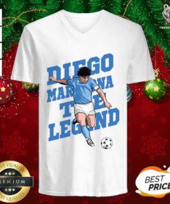 RIP Diego Maradona We Why Miss Your Diego Maradona V-neck - Design By Teeshirtbear.com