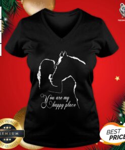 Premium You Are My Happy Place V-neck - Design By Teeshirtbear.com
