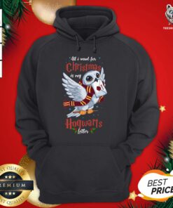 Pretty All I Want For Christmas Is My Hogwarts Letter Hoodie - Design By Teeshirtbear.com