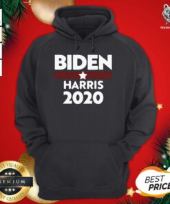 Pretty Biden Harris 2020 Hoodie - Design By Teeshirtbear.com