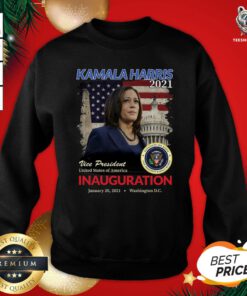 Top 2021 Inauguration Day Kamala Harris Commemorative Souvenir 2021 Sweatshirt - Design By Teeshirtbear.com