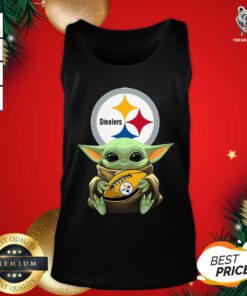 Top Baby Yoda Star Wars Steelers Tank Top- Design by T-shirtBear.com