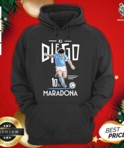 RIP Diego Maradona 10 We Why Miss Your Diego Maradona Hoodie - Design By Teeshirtbear.com