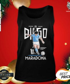 RIP Diego Maradona 10 We Why Miss Your Diego Maradona Tank Top - Design By Teeshirtbear.com