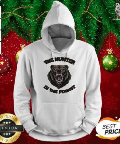 Bear The Hunter In The Forest Hoodie - Design By Teeshirtbear.com