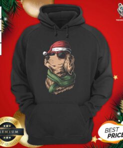 Christmas Golden Retriever Hoodie - Design By Teeshirtbear.com