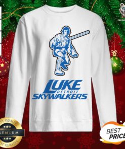 Detroit Luke Skywalkers Sweatshirt - Design By Teeshirtbear.com