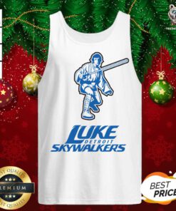 Detroit Luke Skywalkers Tank Top - Design By Teeshirtbear.com
