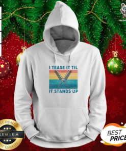 I Tease It Til It Stands Up Hoodie - Design By Teeshirtbear.com