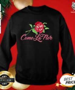 Como La Flor Sweatshirt - Design By Teeshirtbear.com