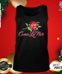 Como La Flor Tank Top - Design By Teeshirtbear.com