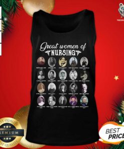 Great Women Of Nursing Tank Top - Design By Teeshirtbear.com