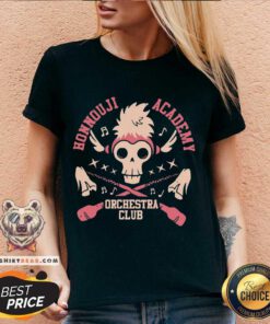 Honnouji Academy Orchestra Club V-neck - Design By Teeshirtbear.com