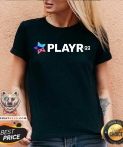 Limited Edition Playr Merch Playr Gg V-neck - Design By Teeshirtbear.com