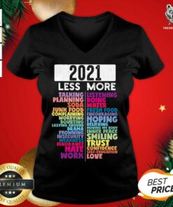 2021 New Years Resolutions Happy New Year 2021 V-neck - Design By Teeshirtbear.com