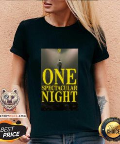 Ajr One Spectacular Night V-neck - Design By Teeshirtbear.com
