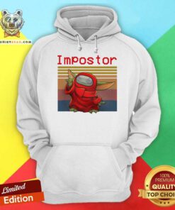 Baby Yoda Impostor Among Us Vintage Hoodie - Design By Teeshirtbear.com