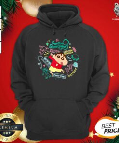 Crayon Shinchan Shinchan And Musical Instrument Party Time ShirtCute Crayon Shinchan Shinchan And Musical Instrument Party Time Hoodie - Design By Teeshirtbear.com