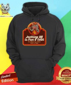 Jacking Off Is Fun And Cool Do What You Want God Is Fake Mouse Hoodie - Design By Teeshirtbear.com