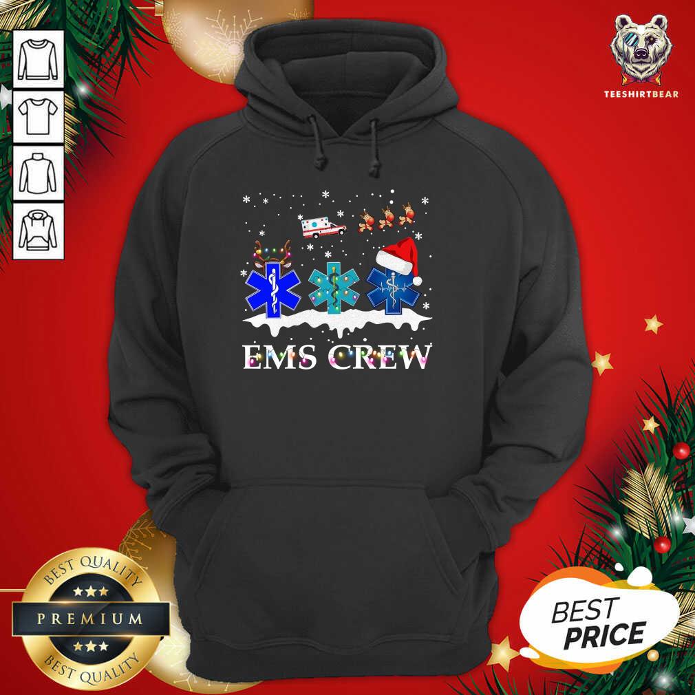 Nurse Santa Hat Reindeer Ems Crew Merry Christmas Hoodie - Design By Teeshirtbear.com Nurse Santa Hat Reindeer Ems Crew Merry Christmas Hoodie - Design By Teeshirtbear.com