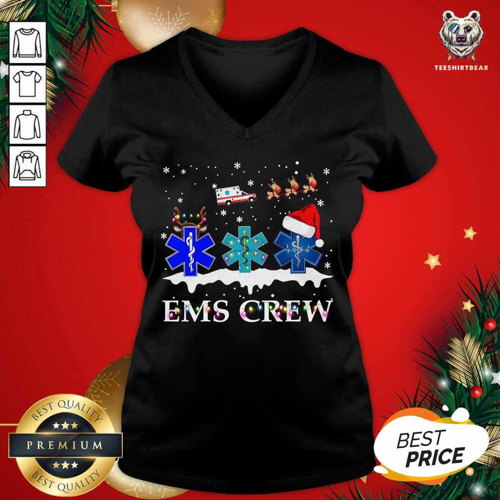 Nurse Santa Hat Reindeer Ems Crew Merry Christmas V-neck - Design By Teeshirtbear.com Nurse Santa Hat Reindeer Ems Crew Merry Christmas V-neck - Design By Teeshirtbear.com