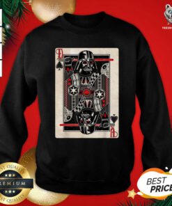 Star Wars Darth Vader King Of Spades Graphic Sweatshirt - Design By Teeshirtbear.com